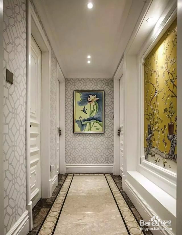 过道走廊这样设计,很惊艳,真的是把我美呆了