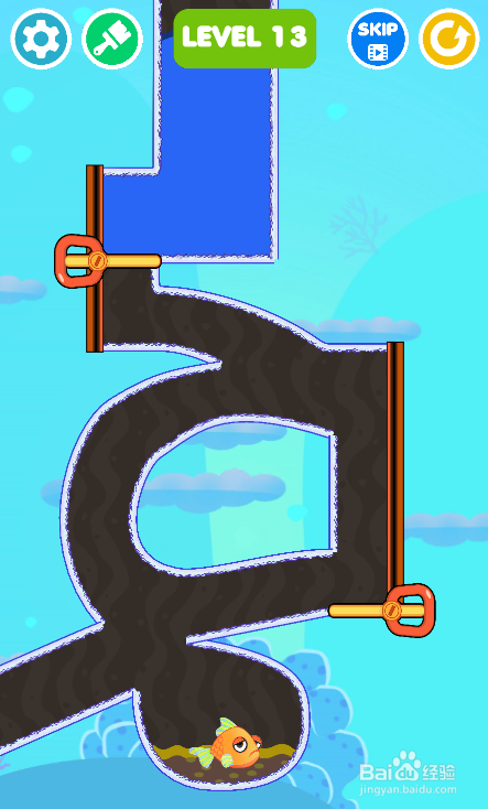 Save The Fish的LEVEL 13怎样通过