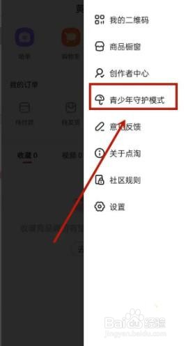 点淘如何设置未成年模式