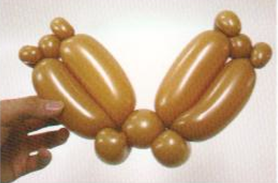 魔法气球造型系列之气球卡通狐狸(下)