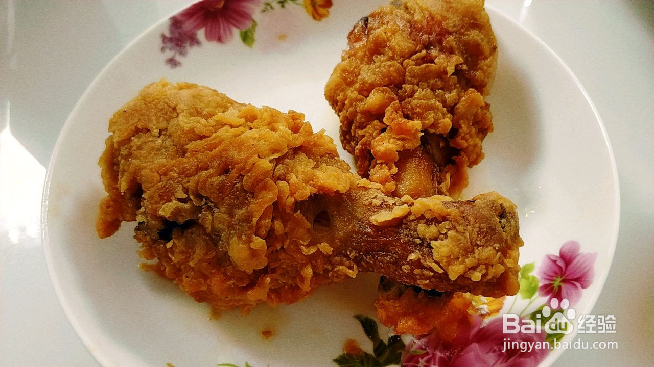 香酥炸鸡腿的做法