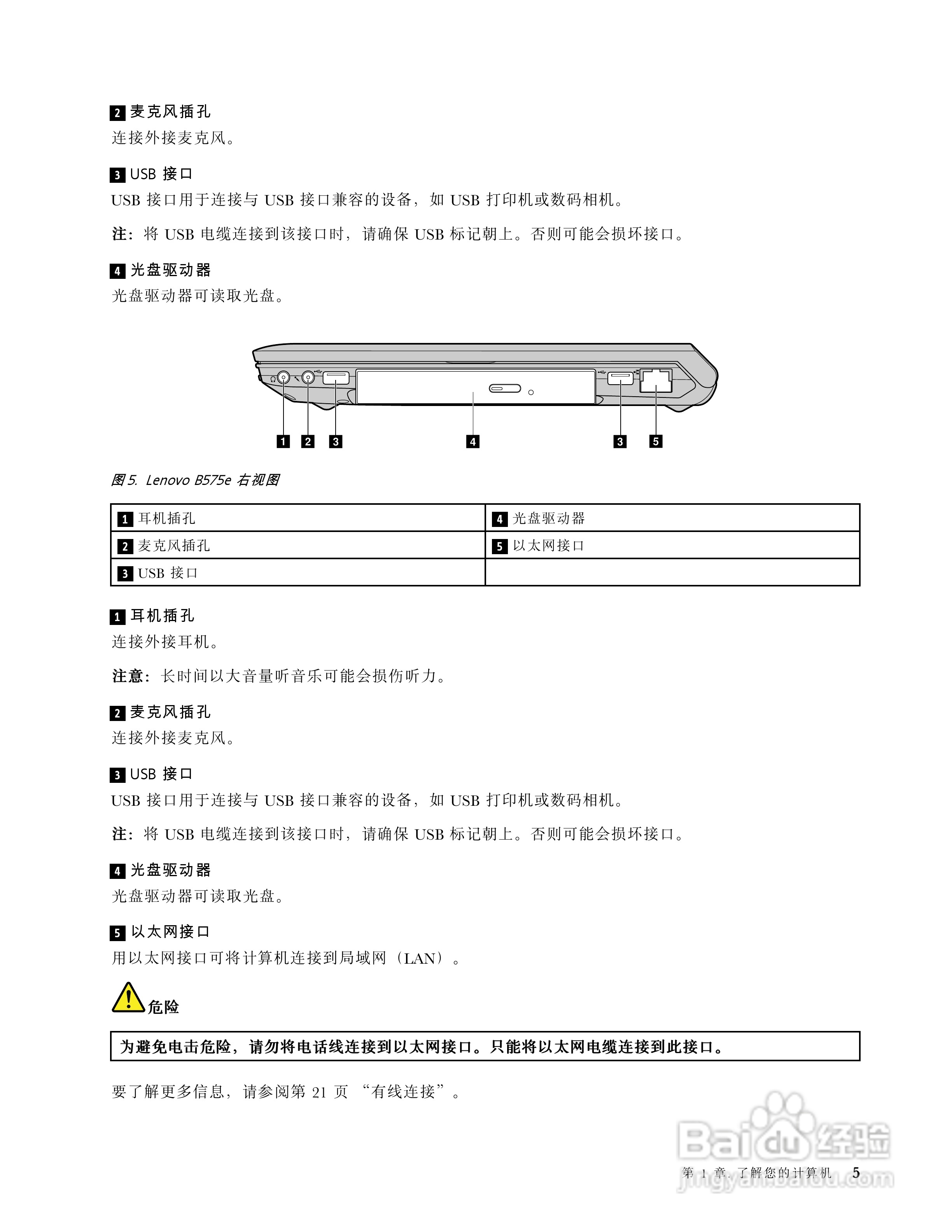 联想 Lenovo B575e笔记本电脑说明书:[2]