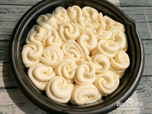 花朵面包很别致！