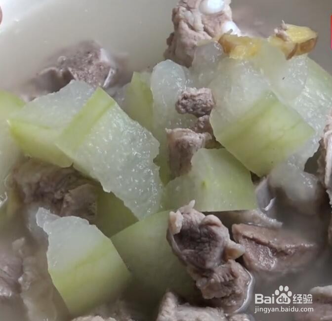 绿豆冬瓜排骨汤的做法