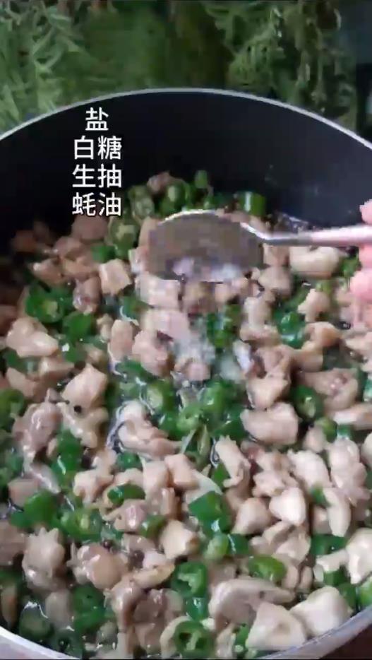 怎样做尖椒鸡丁