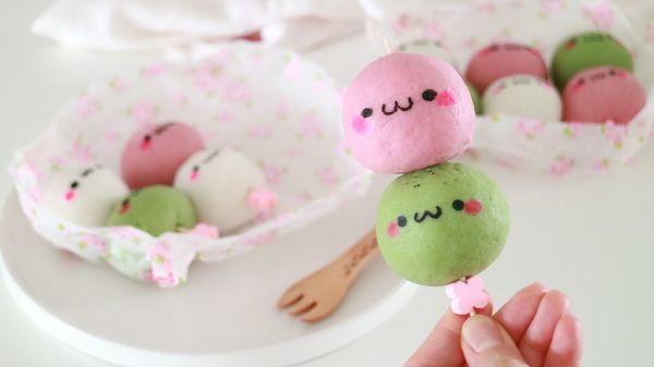 紫薯奶酪小团子