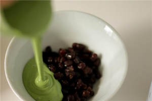 蜜豆抹茶炒酸奶怎么做好吃