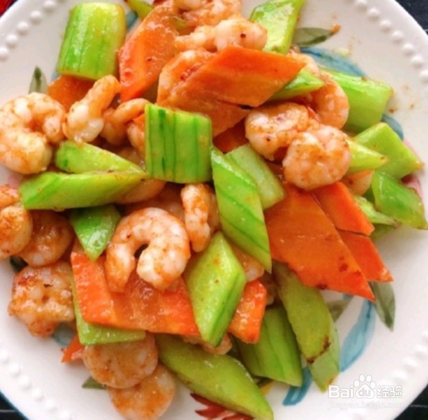 家常美味—青瓜虾仁