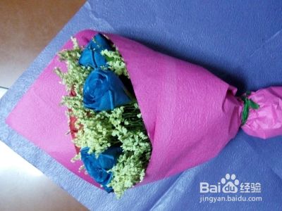 花束包装纸折法图解 百度经验 花束包装纸折法图解 百度经验