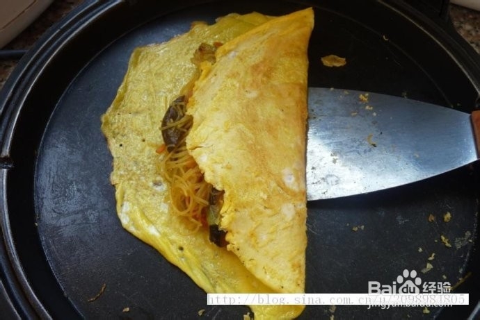 蛋包饭过程自己做简单的食物