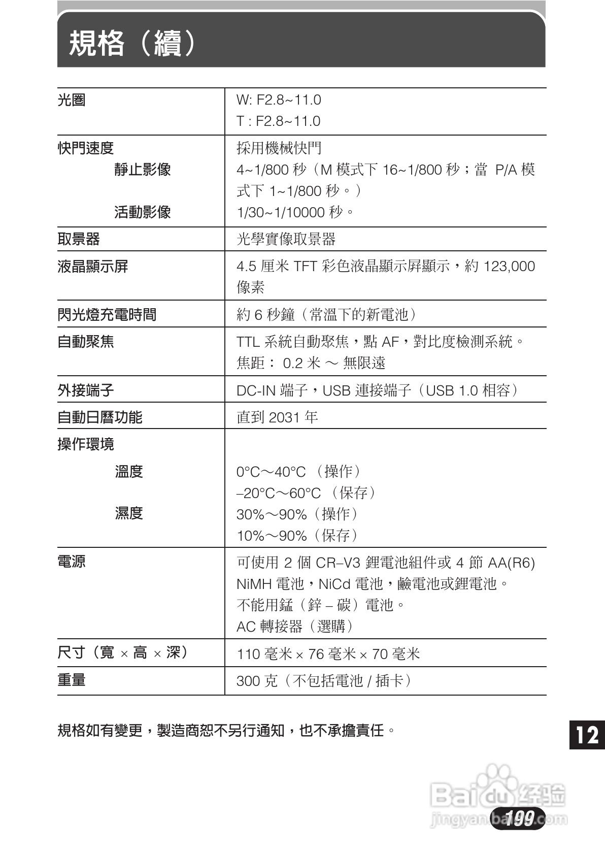 OLYMPUS数码照相机C-3020ZOOM使用说明书:[20]