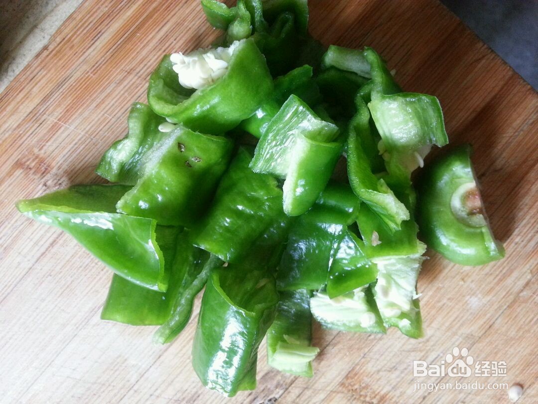 茭白肉片溜香菇的做法