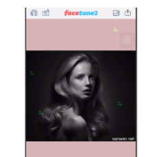 facetune如何清除水印？