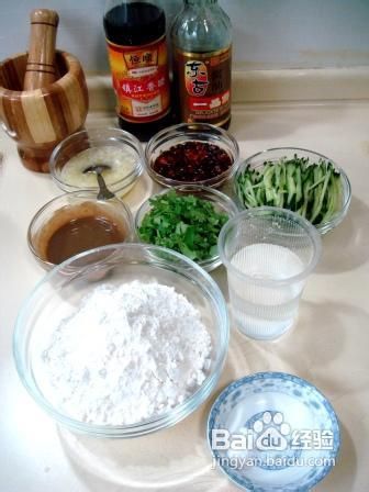 麻酱凉皮制作