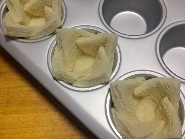 芝士鸡蛋吐司盏#在“家”打造ins风美食#