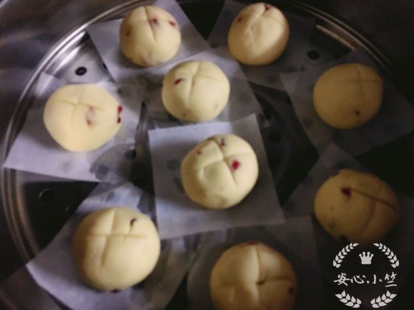 蔓越莓馒头（玉米面）