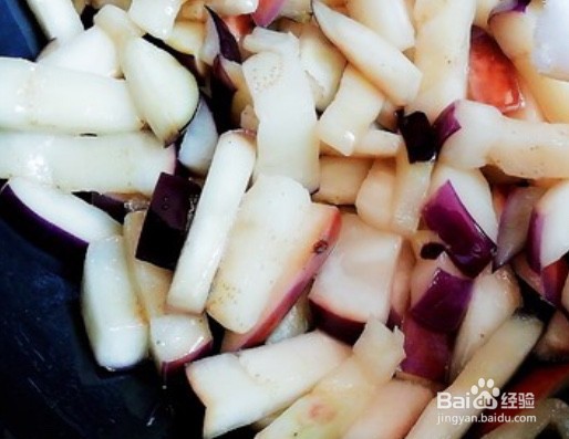 圆茄子的家常做法