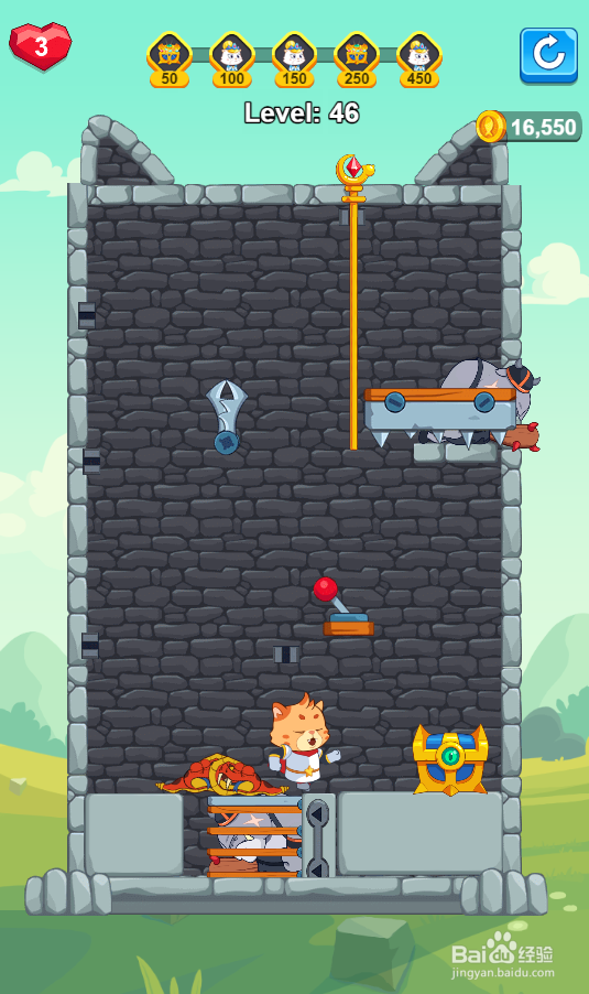 Hero Mission 2的Level 46怎样过关？