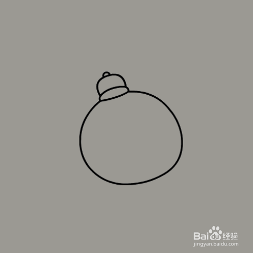 如何手工画撒红包的老鼠简笔画?