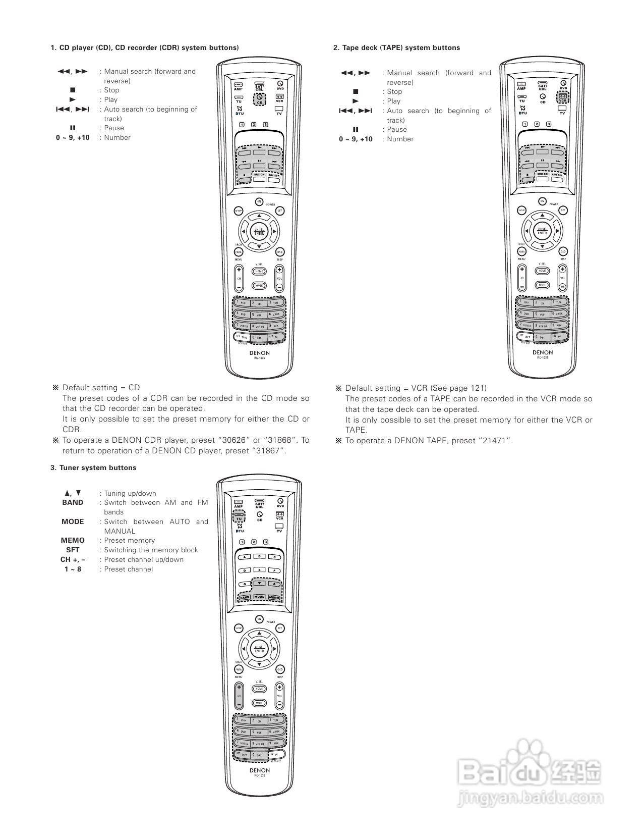 DENON AVC-A1XVA功放安装说明书:[6]