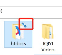 如何解决win10系统文件夹右上角的蓝色箭头