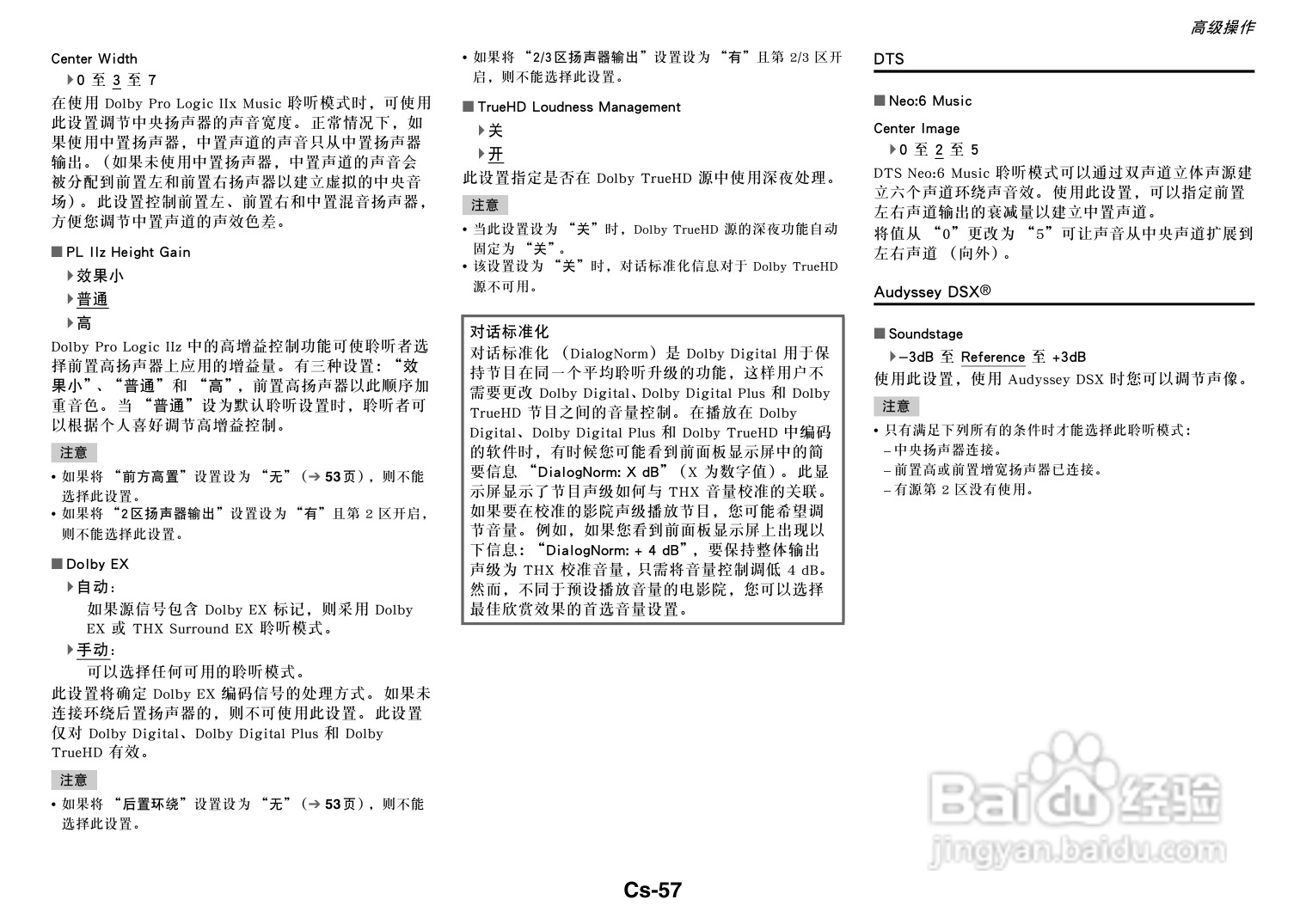 安桥TX-NR717音响功放说明书:[3]