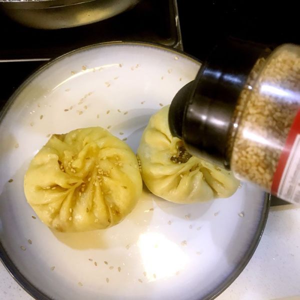 黑椒牛肉生煎包