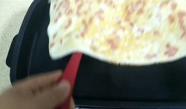 双色鸡蛋火腿卷制作过程