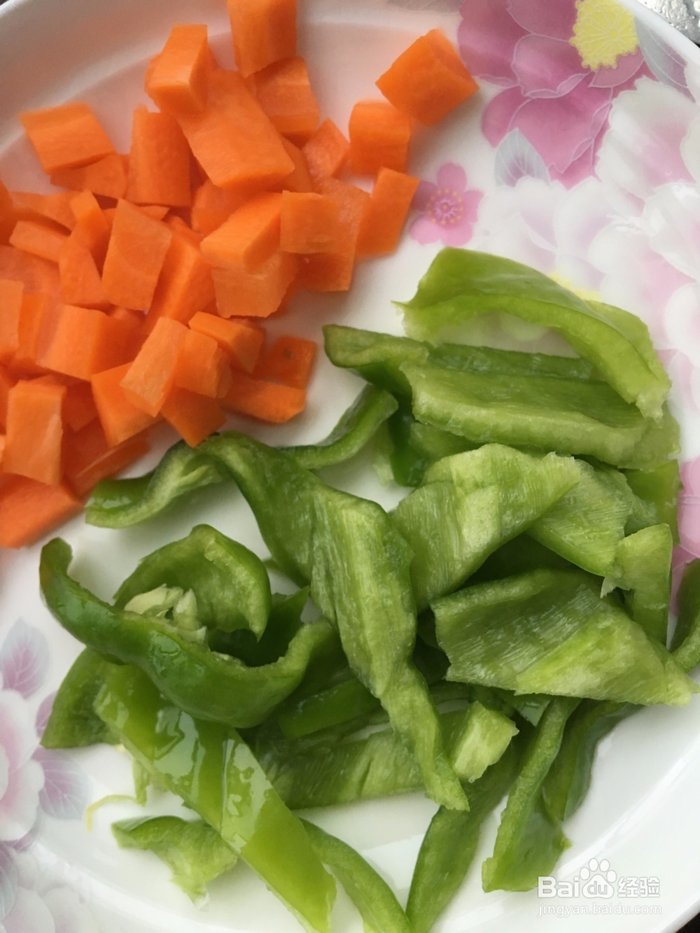 青椒炒毛豆怎么做