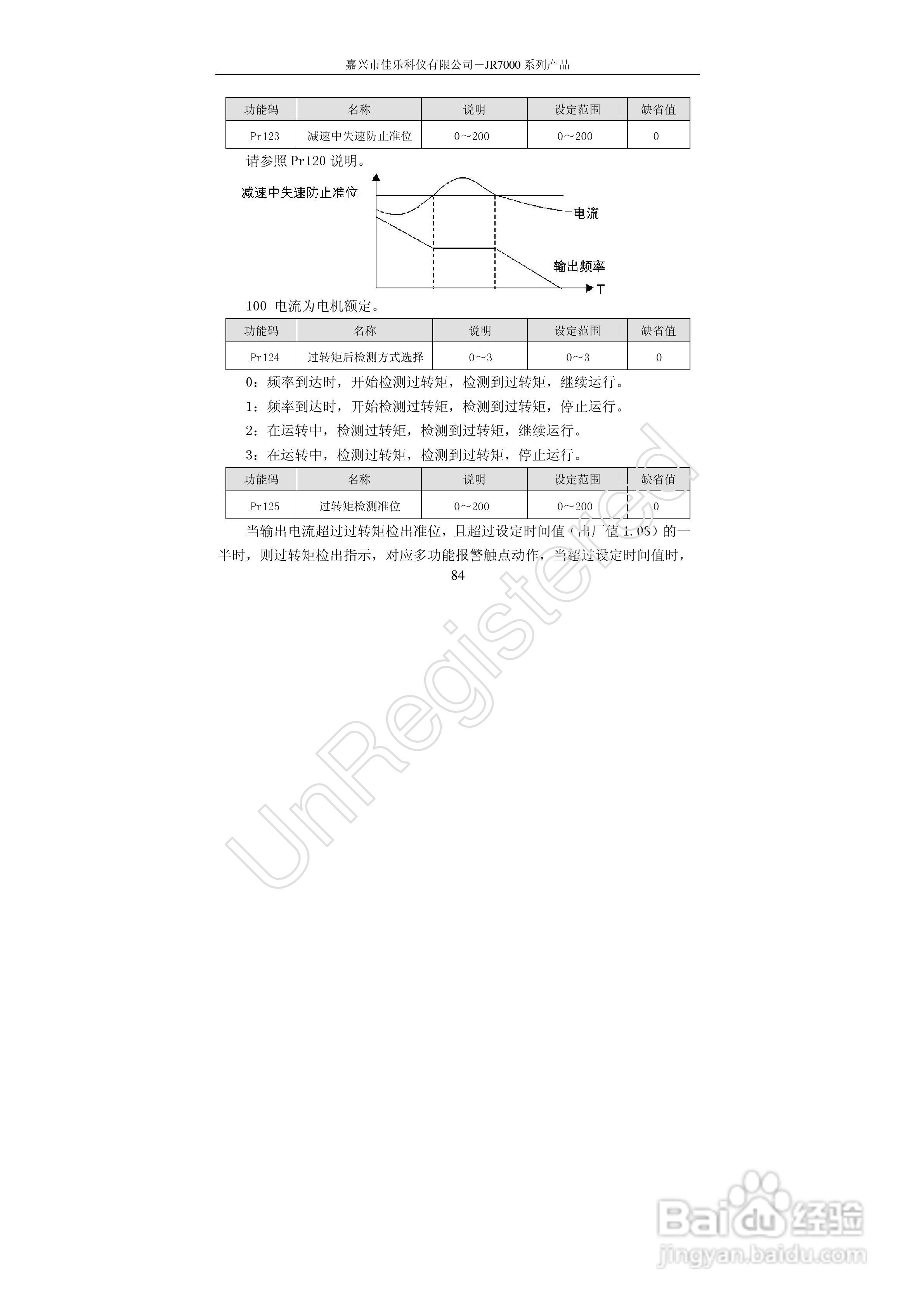 佳乐JR7000-315G-4-1090变频器使用说明书:[9]