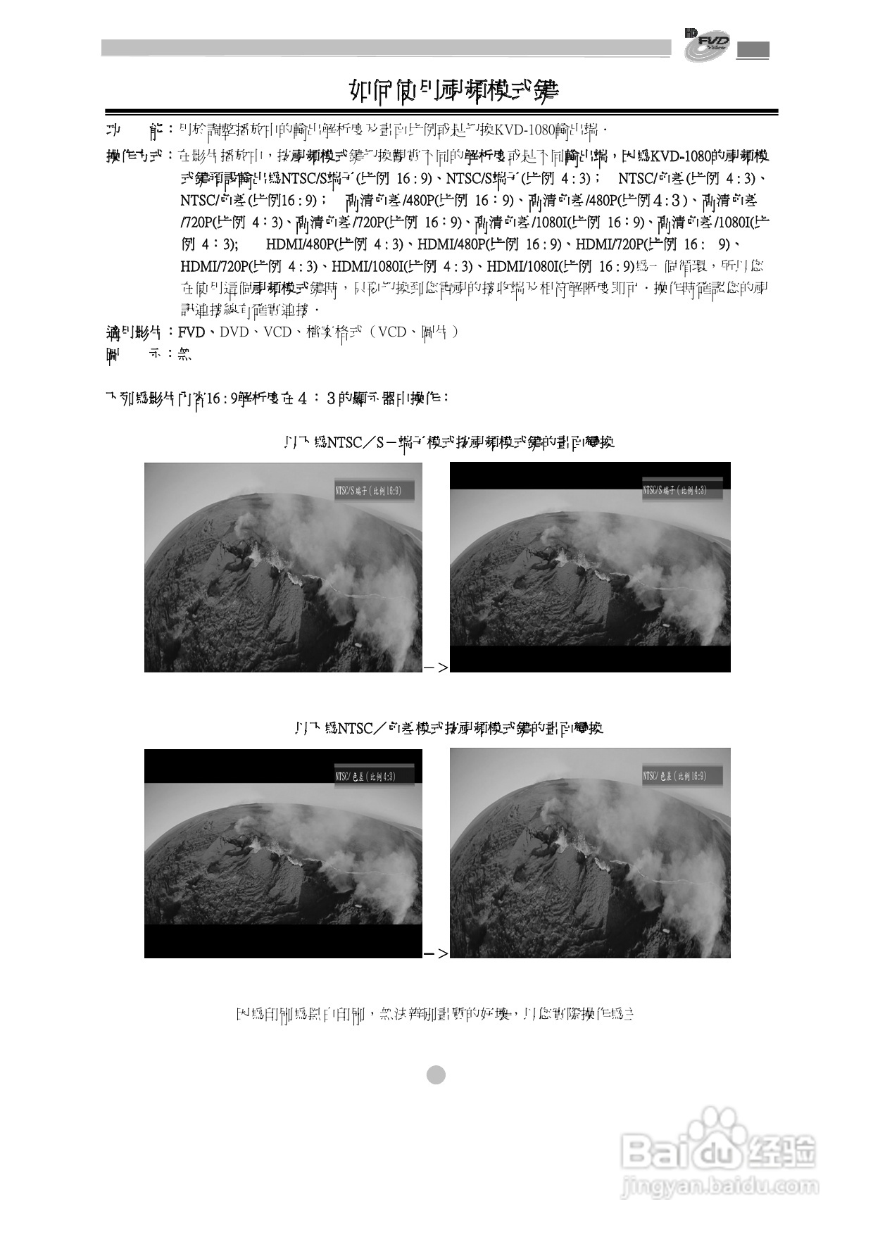 歌林KVD-1080型数位影音光碟机说明书:[2]