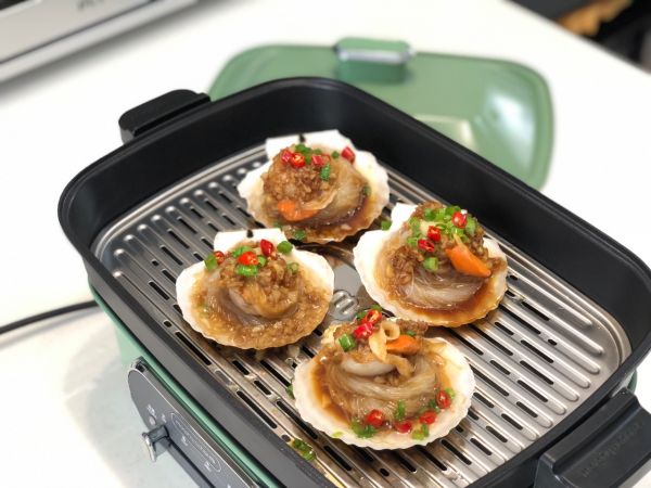 蒜蓉粉丝蒸扇贝