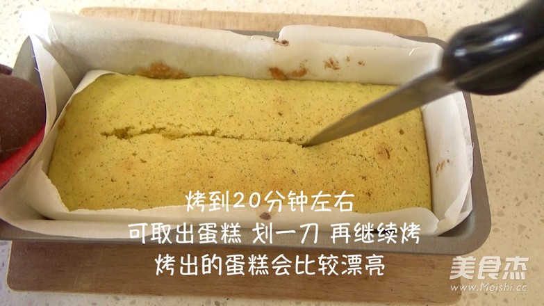 香草杏仁粉磅蛋糕