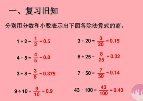 百分之100怎么化成小数