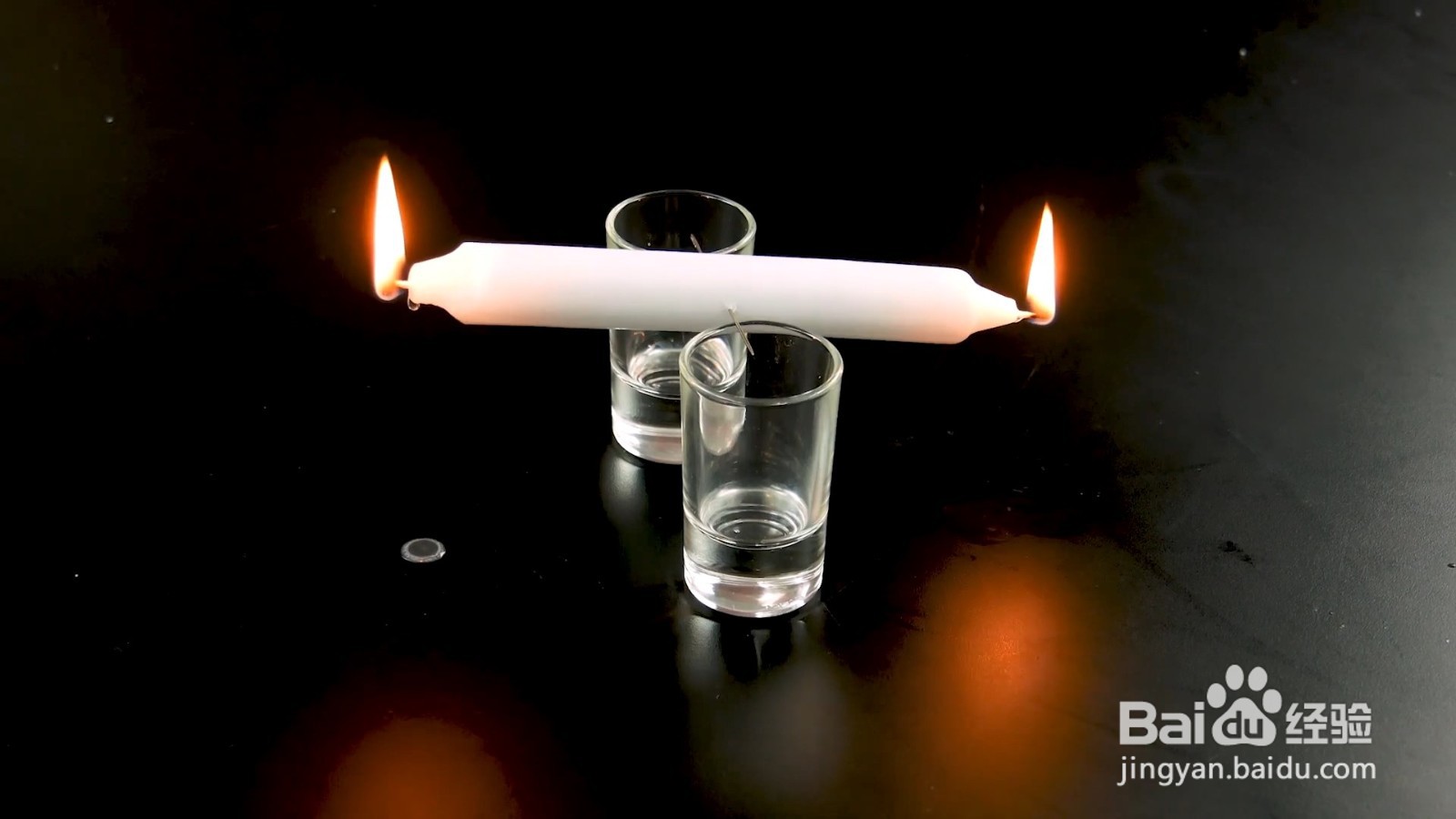 教你一招做摇摆蜡烛,真的太有趣了!