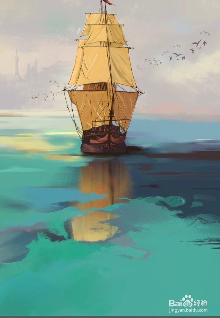 教你用Photoshop海报上色