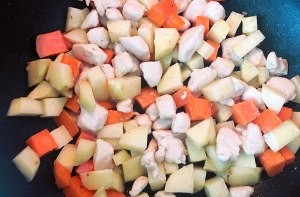 咖喱鸡的制作方法