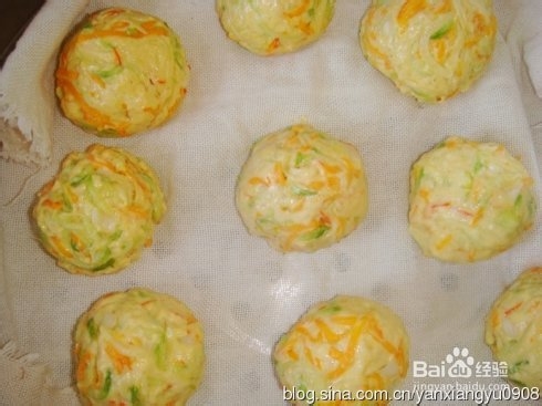 好吃又好看的美味菜团子