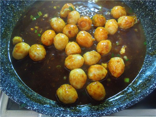 酱烧虎皮鹌鹑蛋