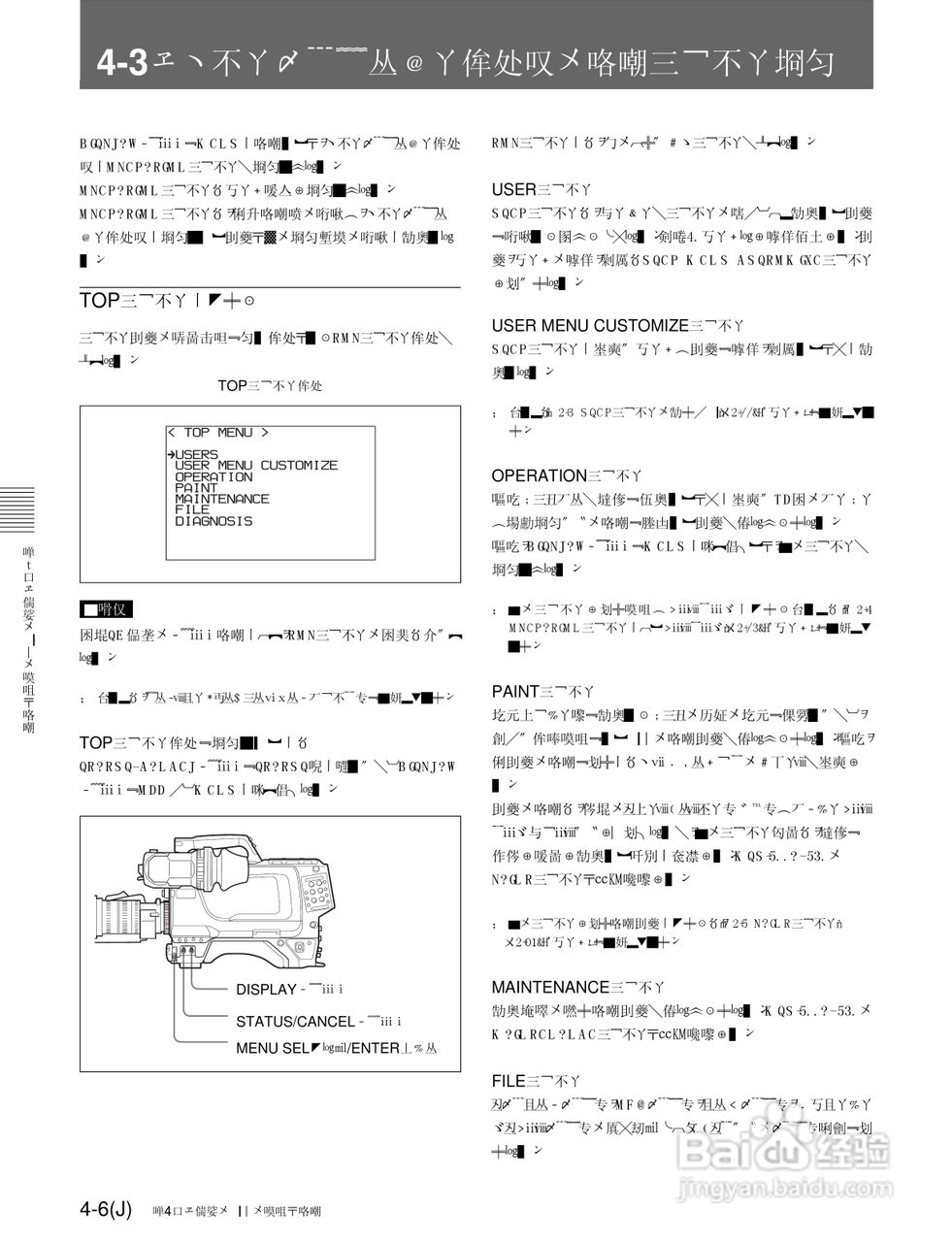 SONY HDC-F950高清摄像机说明书:[4]