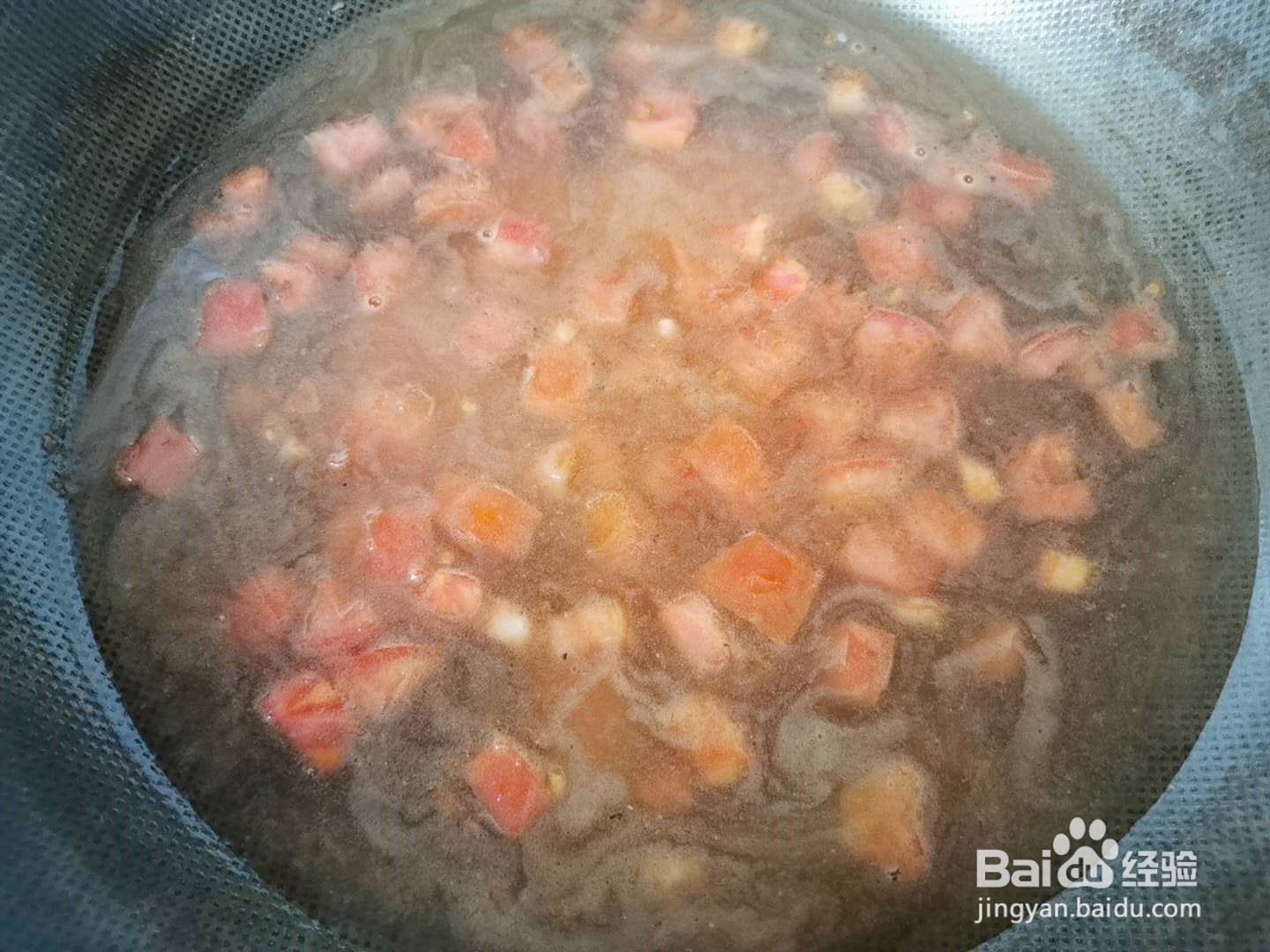 番茄浓汤泡面怎么做？