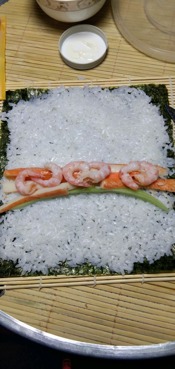 金枪鱼寿司手卷