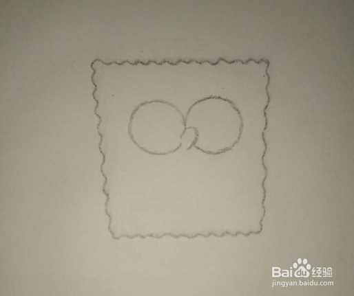 画海绵宝宝的简笔画