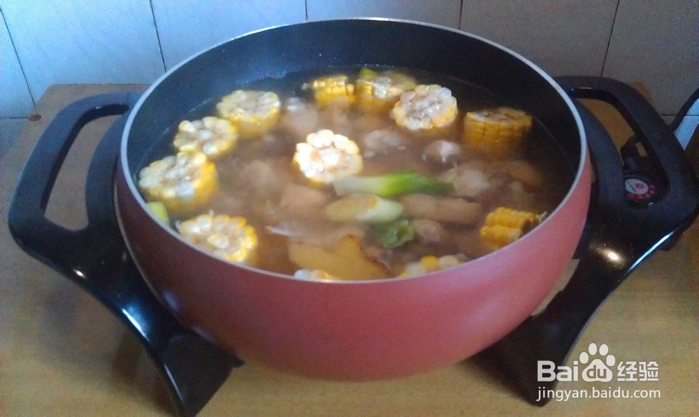 玉米鲜鲍炖鸡汤