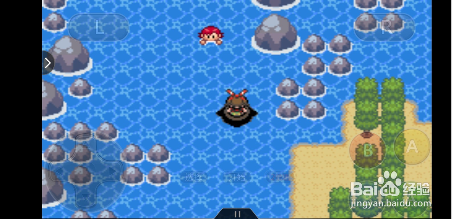 口袋妖怪究极绿宝石4.B三神柱的抓捕细节