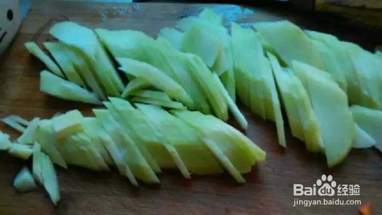 青菜头炒牛肉