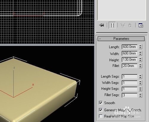 用3dsmax9英文版制作沙发
