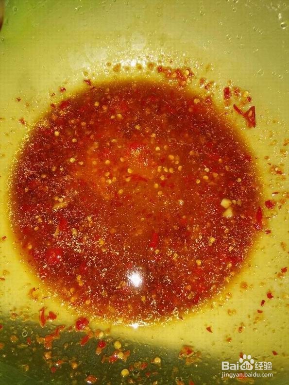 小米辣酱拌香辣茼蒿