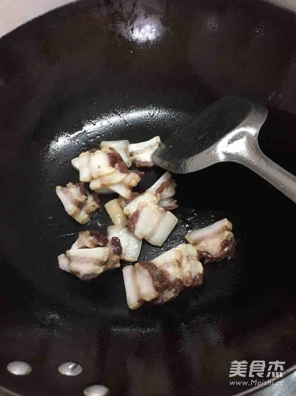 荷兰豆炒腊肉
