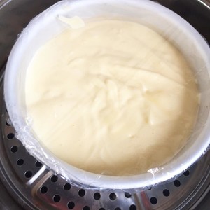 如何蒸蛋糕,才不会一开锅盖就塌陷成了蛋饼请具体说明